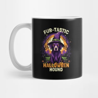 Waggin' & Witchin' Dog on Halloween Mug